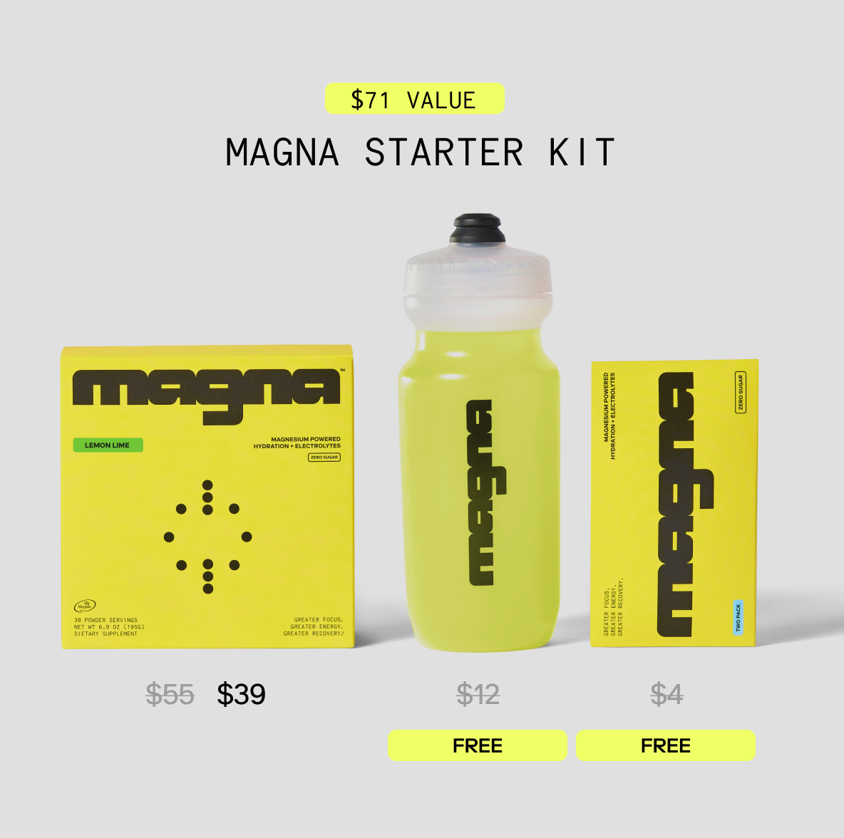 Magna | Magnesium Powered Electrolytes | Lemon Lime