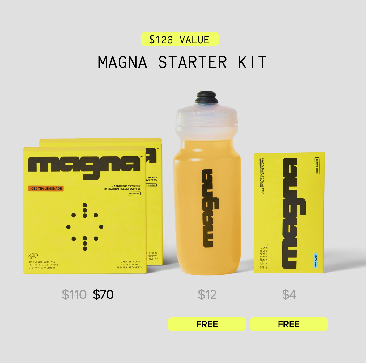Magna | Magnesium Powered Electrolytes | Iced Tea Lemonade