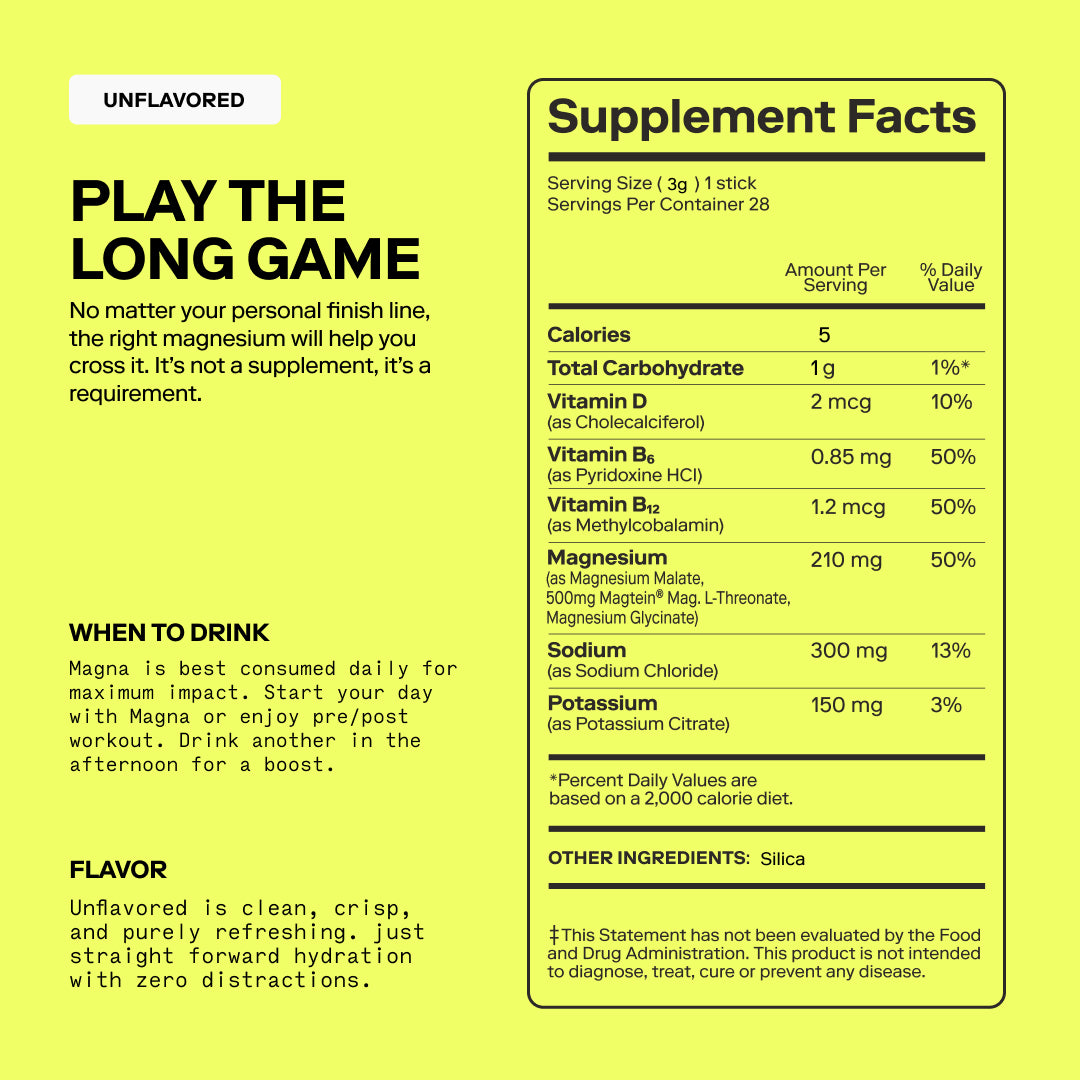 Magna | Magnesium Powered Electrolytes | Pure Magna