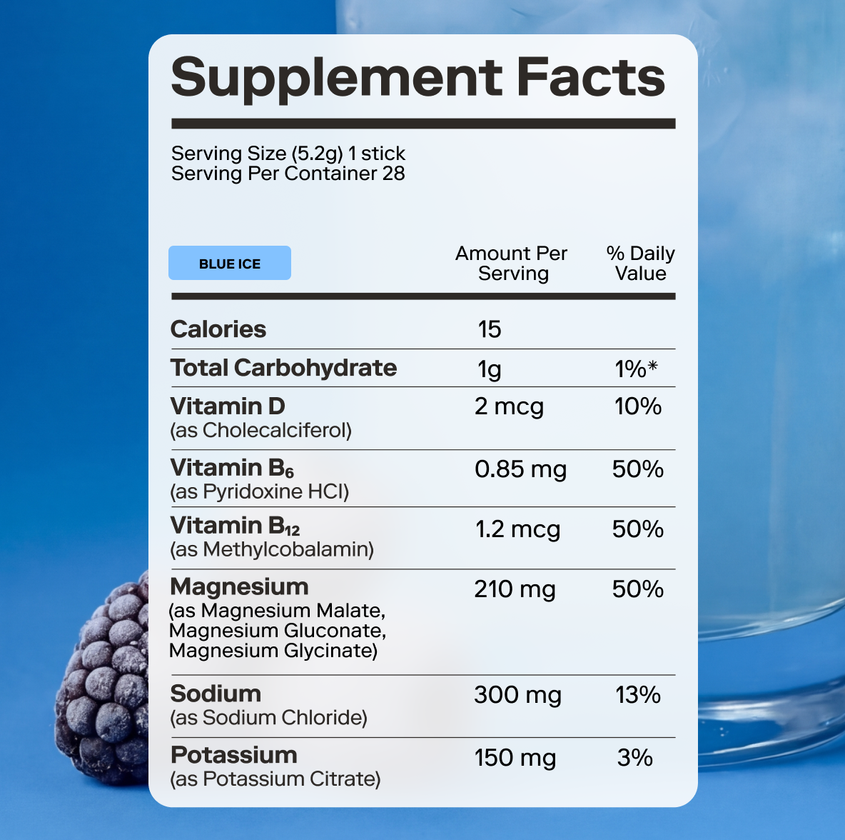 Blue Ice | 28 Count